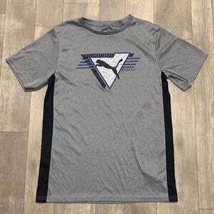 Boys Puma Shortsleeve Sports Workout Shirt‎